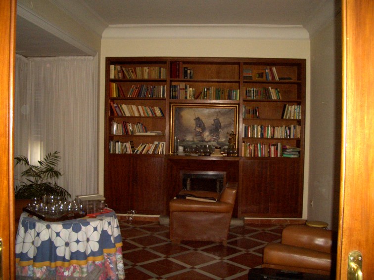 Salón antes. Así estaba el día de la compra.