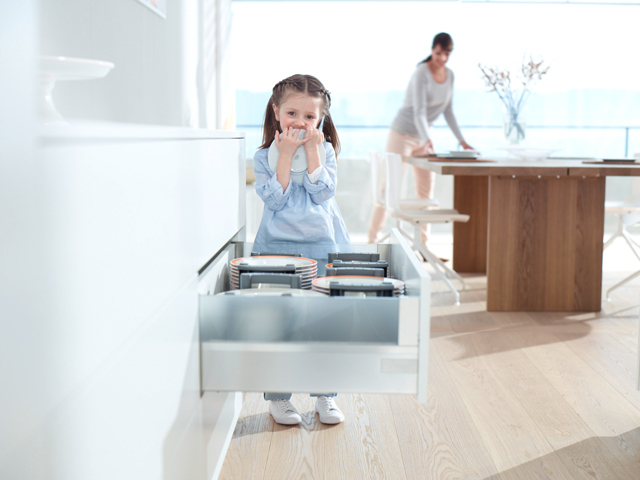 Gaveta perfecta para la altura de una perfecta gran colaboradora.