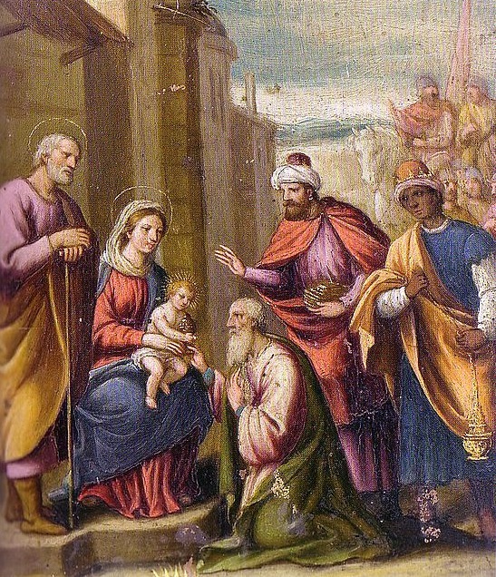 Pintor italiano anónimo de principios del siglo XVIII. Monasterio de Trinitarias Descalzas de San Ildefonso. Madrid.