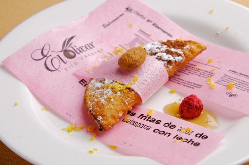 Empanadilla frita de Arroz de Calasparra 5º ELEMENTO. Foto: Matías Pérez Llera