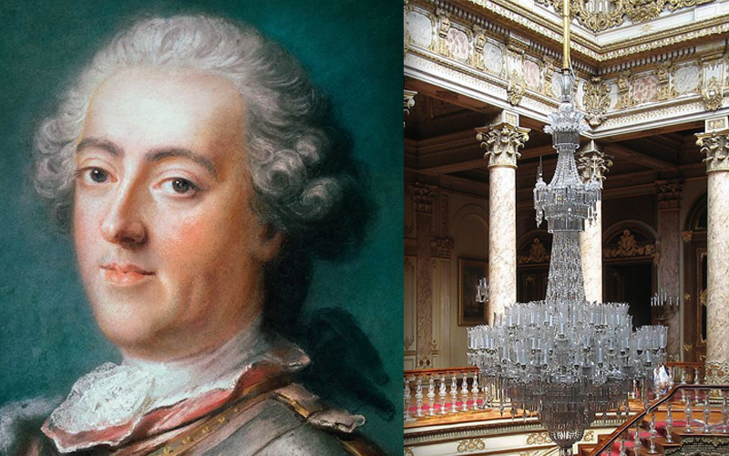 Pisapapeles de cristal. Luis XV. National Geographic.