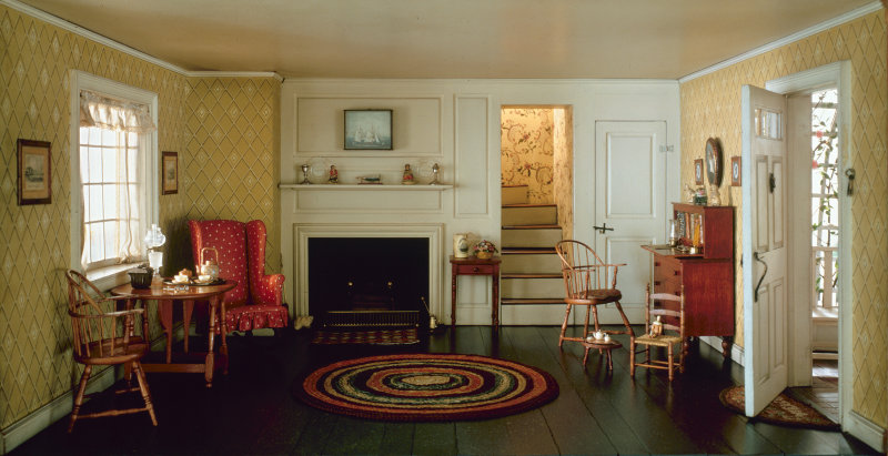 Cape Cod Living Room, 1750-1850, c. 1940