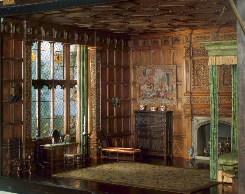 English Bedchamber of the Jacobean or Stuart Period, 1603-88, c. 1937
