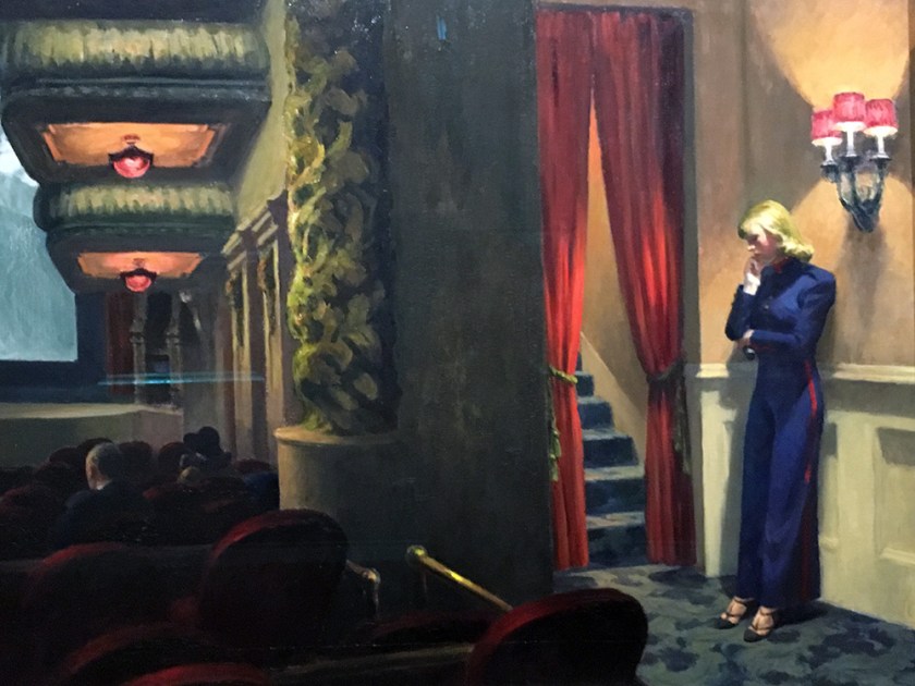 Edward Hopper, Americano, 1882-1967. New York Movie, 1939.