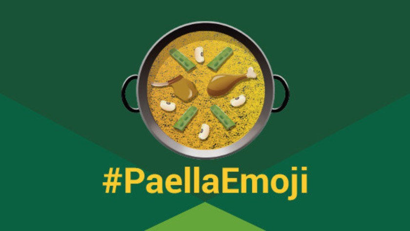 emoticono de la paella.