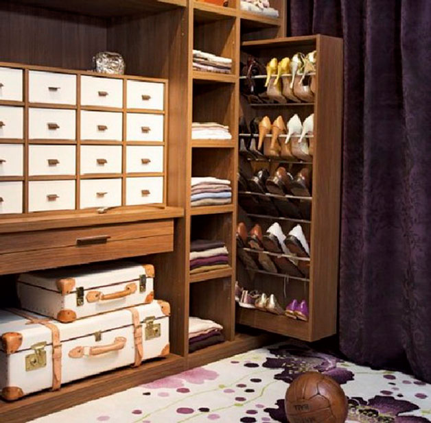 Zapatos organizados: El fondo del armario: perfecto aliado. (Foto: Tiempo de san Juan)