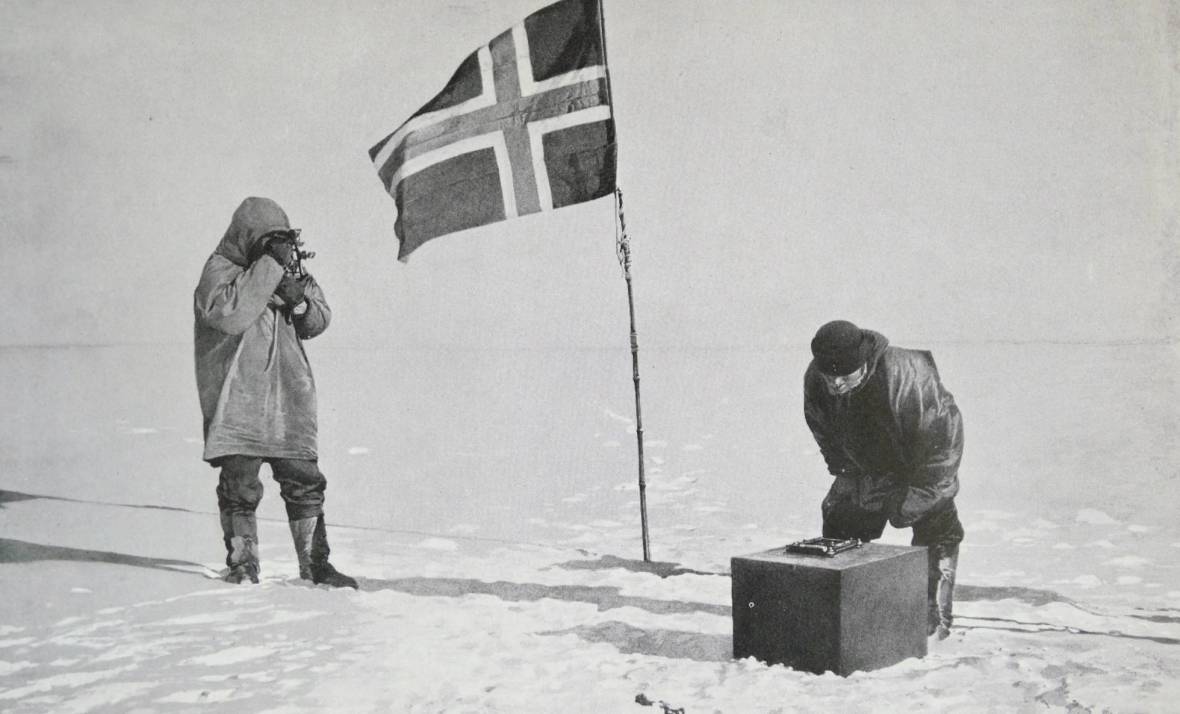 El capitan Roald Amundsen. WORLD HISTORY ARCHIVE/GETTY IMAGES