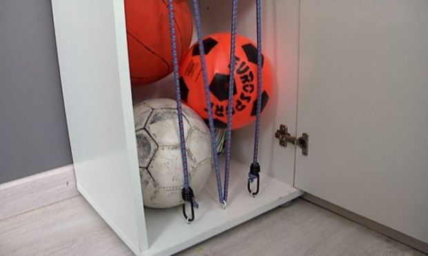 Esta idea de armario con extensores acoplados tipo DYC no está nada mal. Foto: hogarmania.com