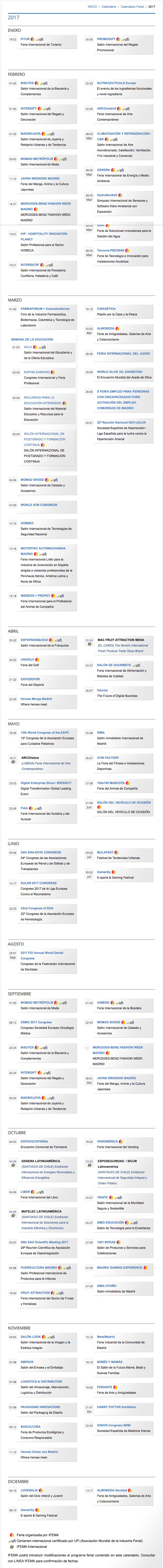Ferias IFEMA 2017 – PiaSweetHome.com