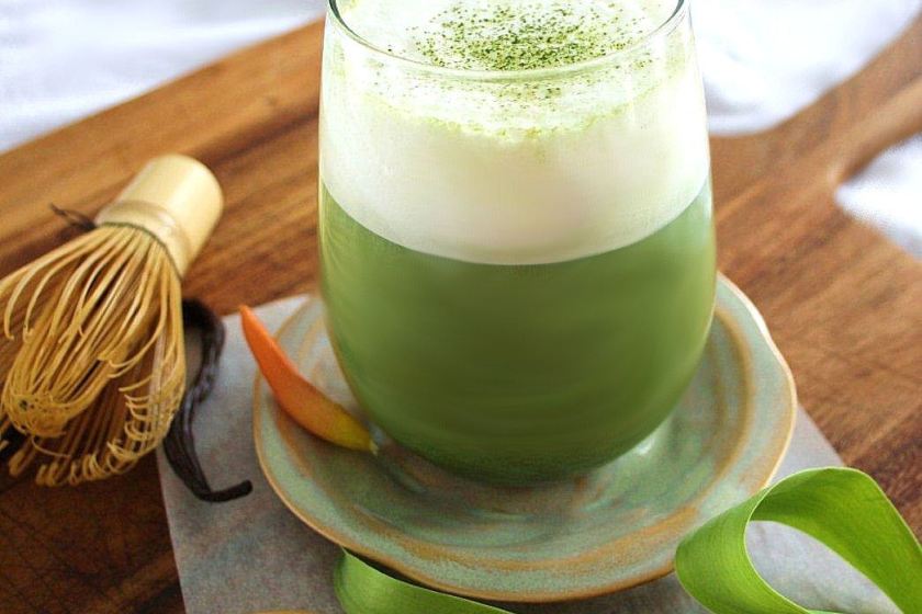 Infusión preparada de Té Matcha.