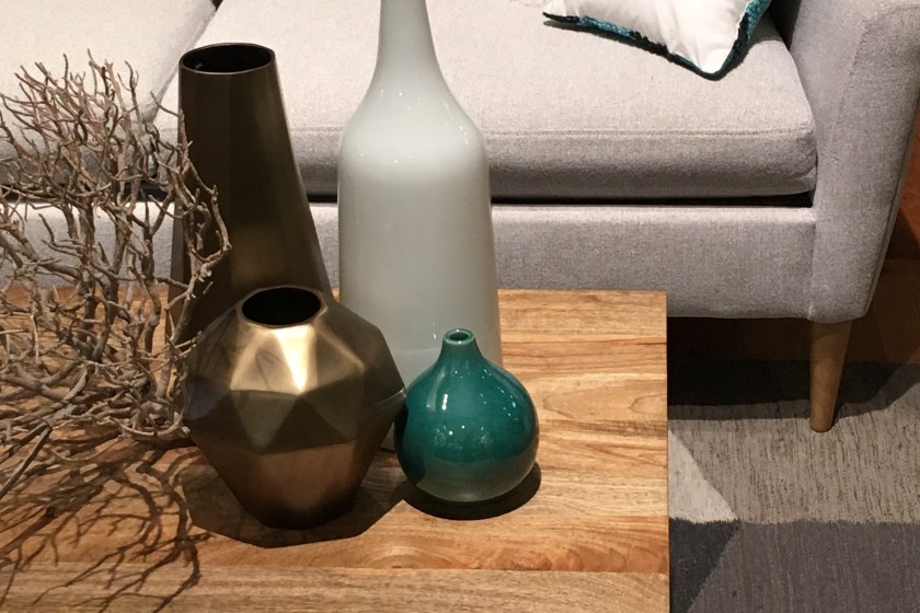 La proporción en las mesas de centro