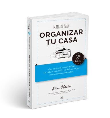 Este verano tienes una oportunidad para empezar a leer el "Manual para organizar tu casa". En septiembre empezarás la organización y el orden con ventaja.